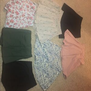 like new! skirts and shorts!